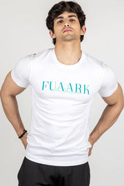 Classic T-shirt White by Fuaark Nz