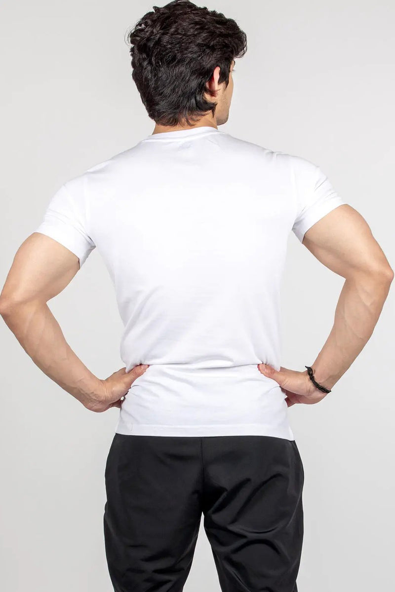 Classic T-shirt White by Fuaark Nz