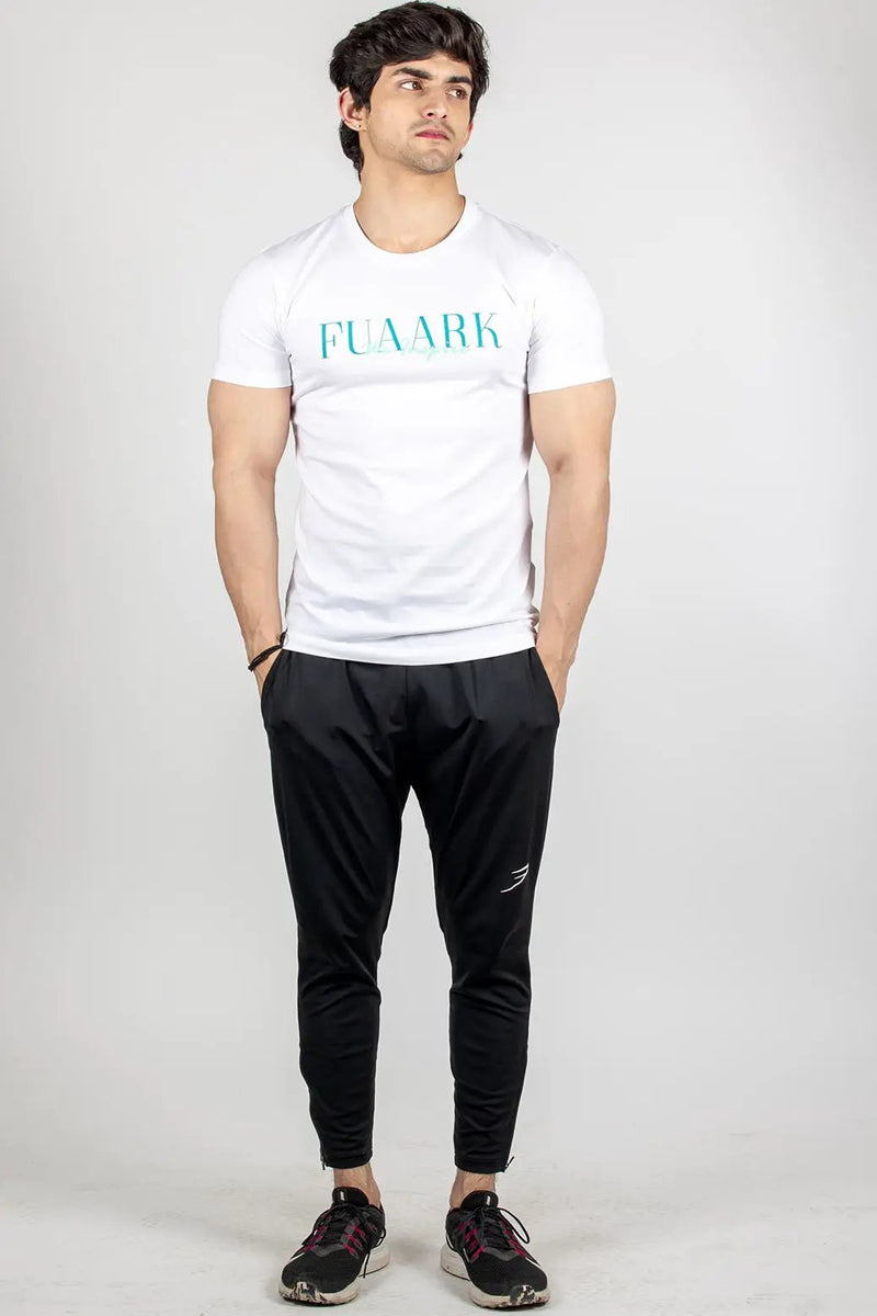 Classic T-shirt White by Fuaark Nz