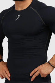 Compression Fullsleeves T-shirt Navy by Fuaark Nz
