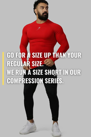 Compression Fullsleeves T-shirt Red by Fuaark Nz