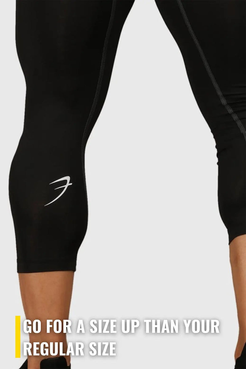 Compression Tights Black by Fuaark Nz