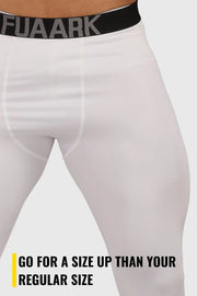 Compression Tights White by Fuaark Nz
