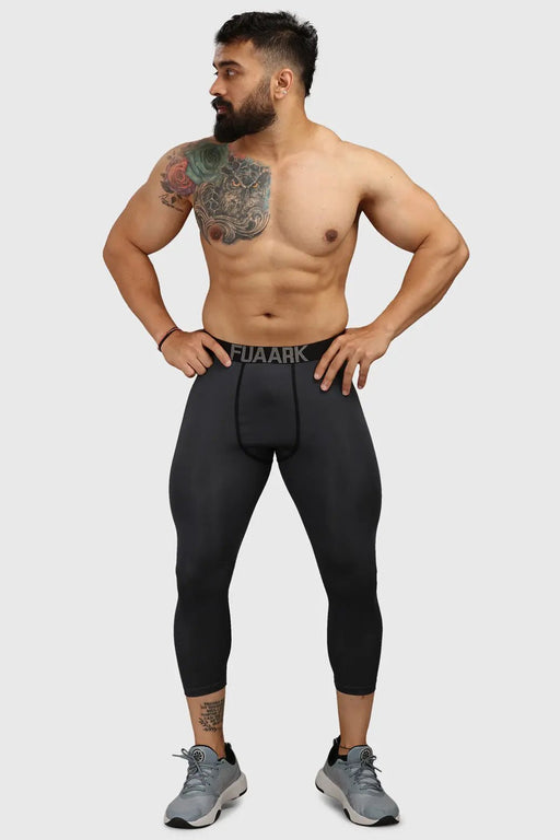 Compression Tights Dark Grey by Fuaark Nz