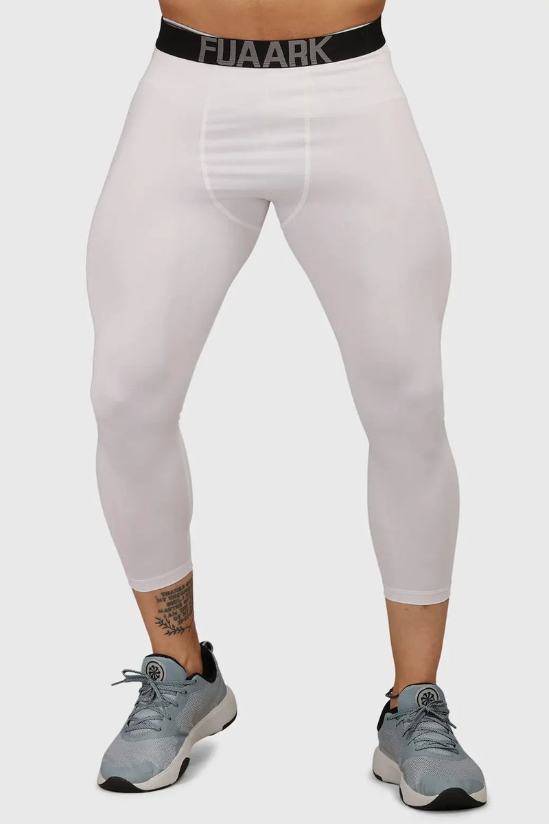Compression Tights White by Fuaark Nz