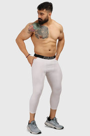 Compression Tights White by Fuaark Nz