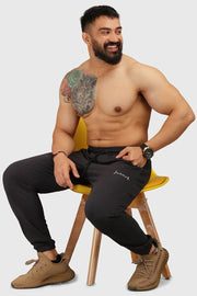 Fall Regular Joggers Black by Fuaark Nz