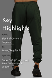 Fall Regular Joggers Green by Fuaark Nz