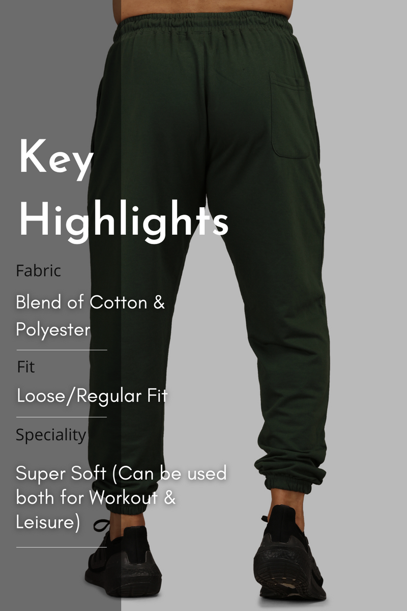 Fall Regular Joggers Green by Fuaark Nz