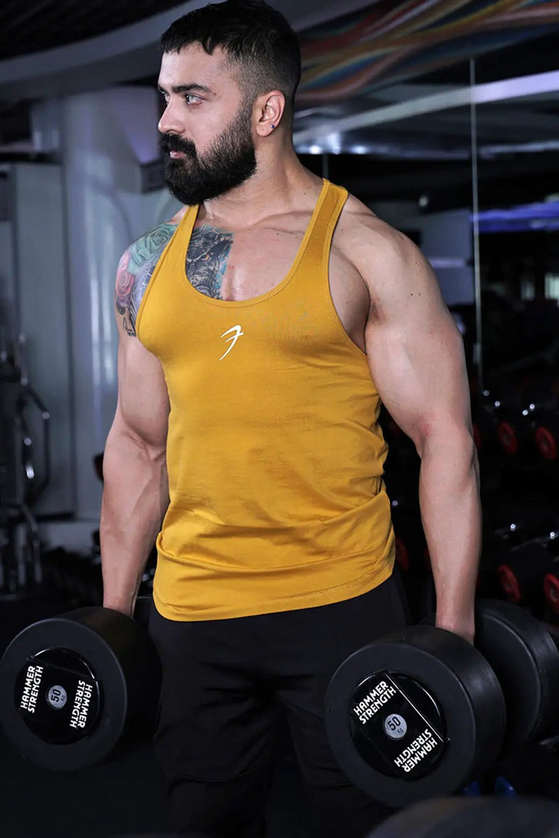 Legacy Stringer Mustard by Fuaark Nz