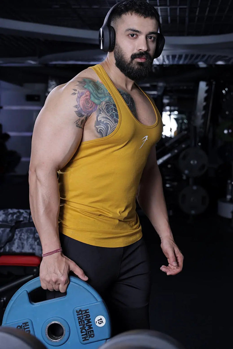 Legacy Stringer Mustard by Fuaark Nz