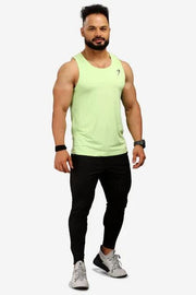 Men's Light Tank Lime by Fuaark Nz