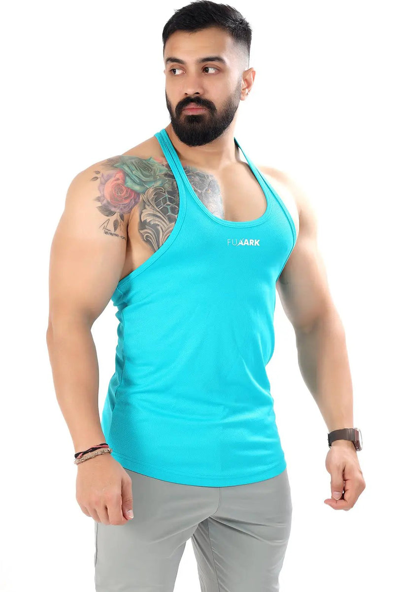 Mesh Stringer Sky Blue by Fuaark Nz