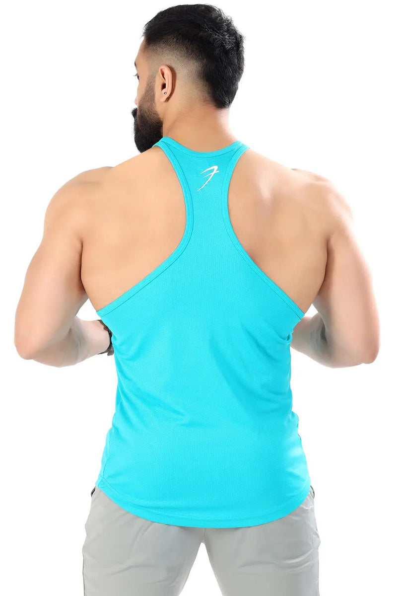 Mesh Stringer Sky Blue by Fuaark Nz
