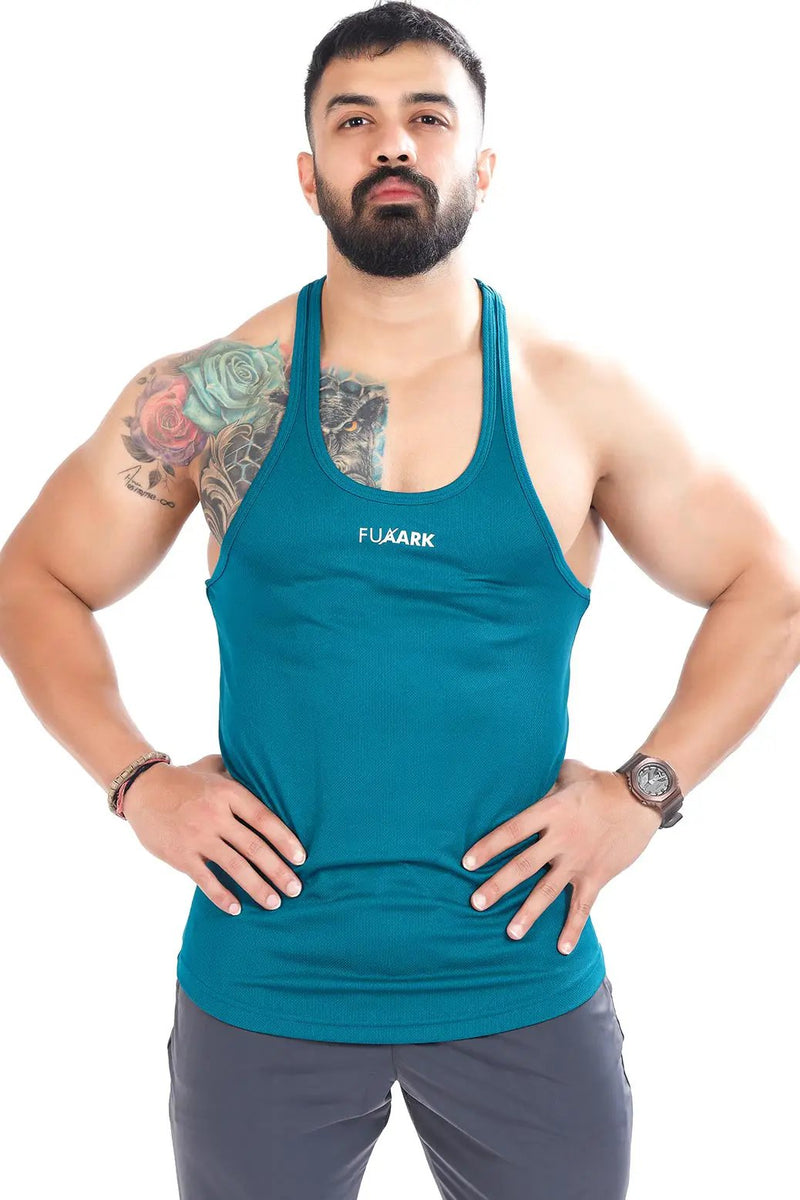 Mesh Stringer Teal by Fuaark Nz