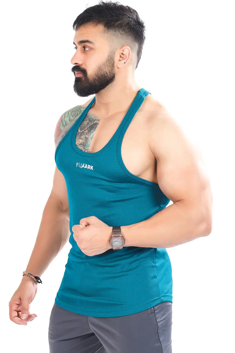 Mesh Stringer Teal by Fuaark Nz