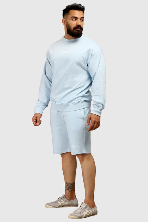 Oversized Shorts Sky Blue by Fuaark Nz