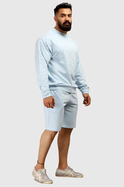 Oversized Shorts Sky Blue by Fuaark Nz