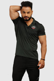 Raw Polo Slim Fit T-shirt Olive by Fuaark Nz