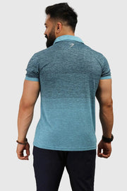 Raw Polo Regular Fit T-shirt Blue by Fuaark Nz