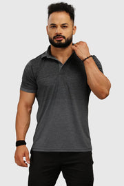 Raw Polo Regular Fit T-shirt Grey by Fuaark Nz