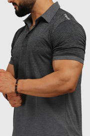 Raw Polo Regular Fit T-shirt Grey by Fuaark Nz