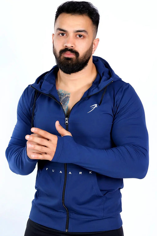 Signature Nylon Jackets Navy by Fuaark Nz