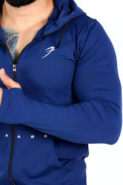 Signature Nylon Jackets Navy by Fuaark Nz