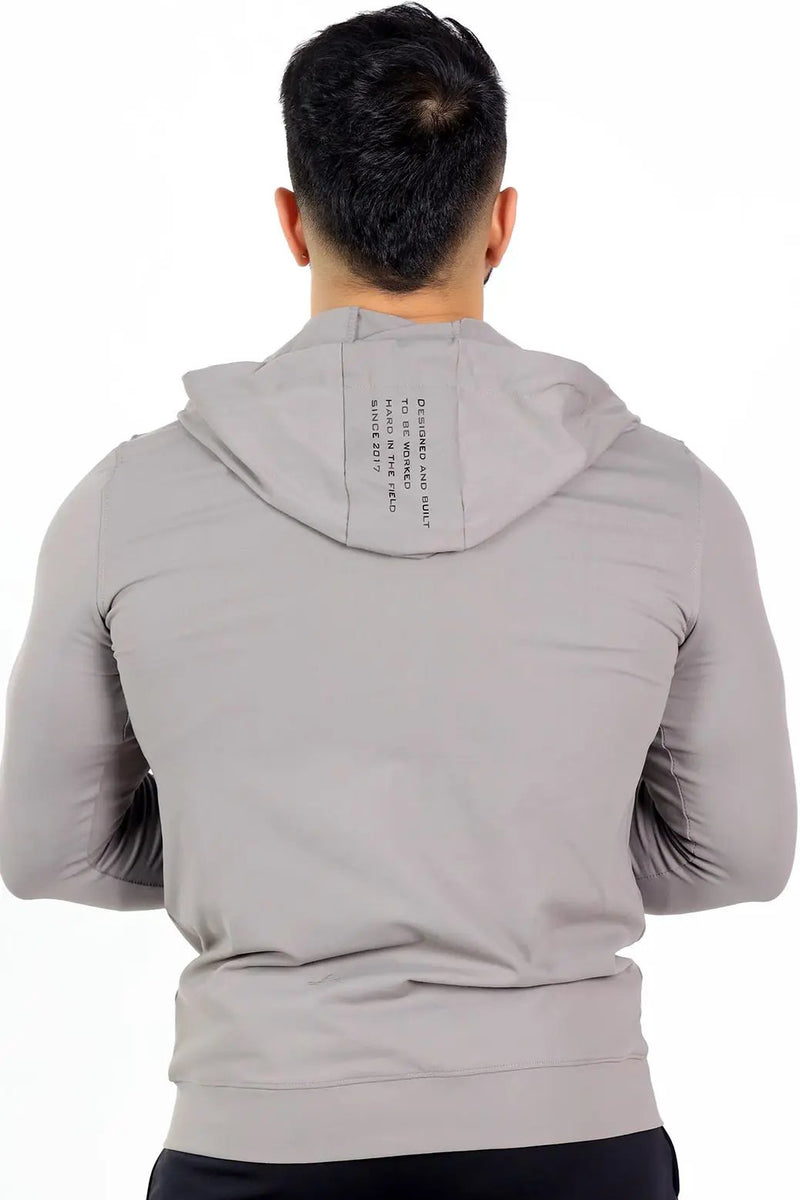 Signature Nylon Jackets Light Grey by Fuaark Nz