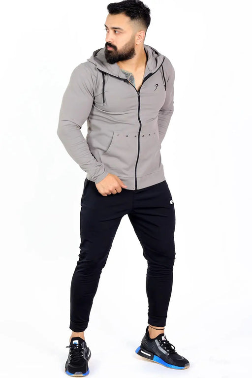 Signature Nylon Jackets Light Grey by Fuaark Nz