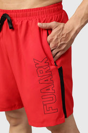 Studio Shorts Red by Fuaark Nz