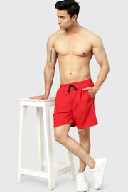 Studio Shorts Red by Fuaark Nz
