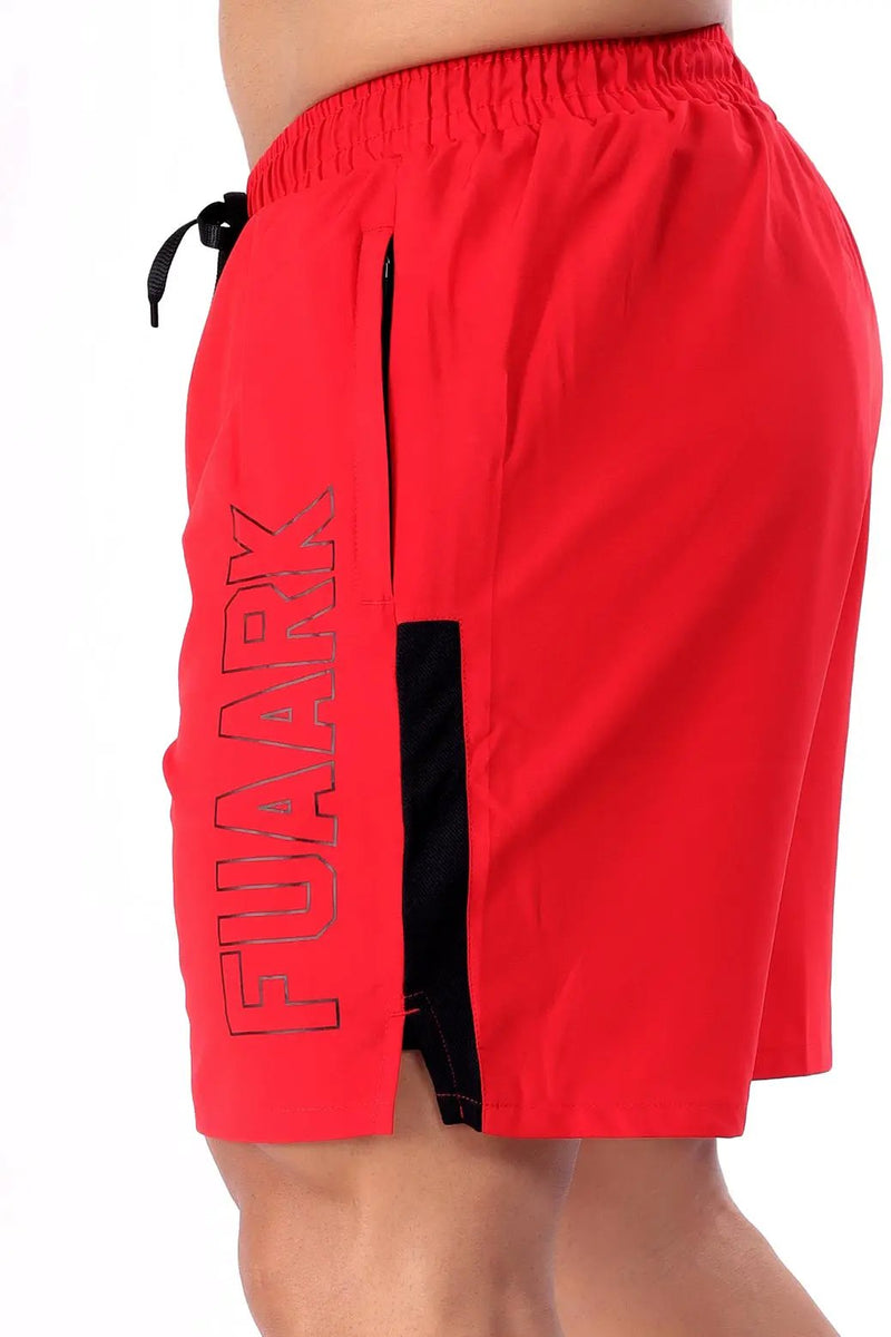 Studio Shorts Red by Fuaark Nz