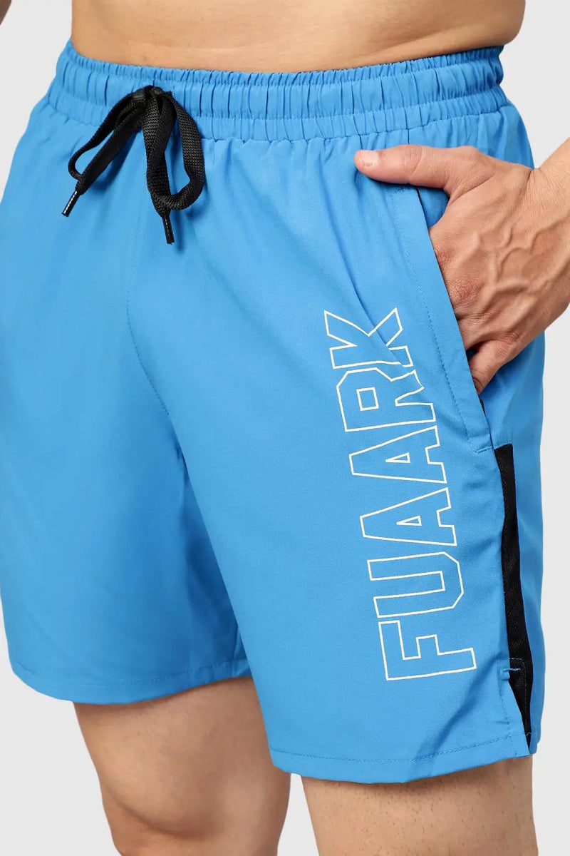 Studio Shorts Sky Blue by Fuaark Nz