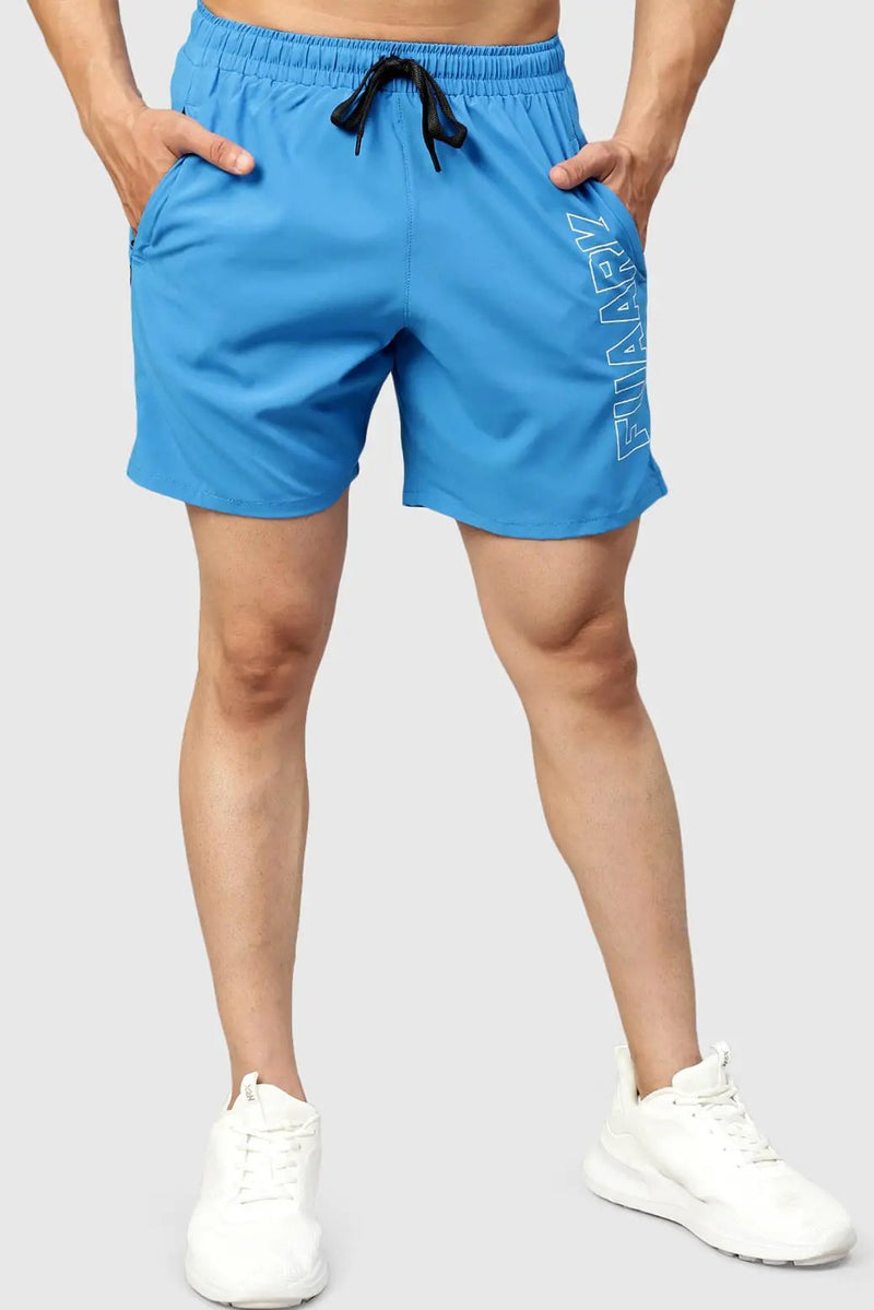 Studio Shorts Sky Blue by Fuaark Nz