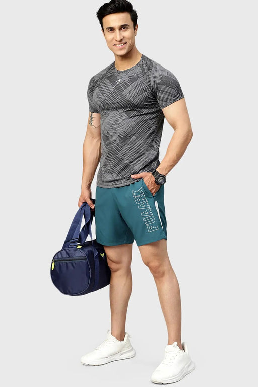 Studio Shorts Teal by Fuaark Nz