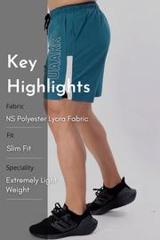 Studio Shorts Teal by Fuaark Nz