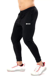 Nylon Supreme Joggers Black by Fuaark Nz