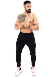 Nylon Supreme Joggers Black by Fuaark Nz