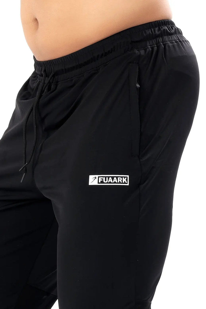 Nylon Supreme Joggers Black by Fuaark Nz