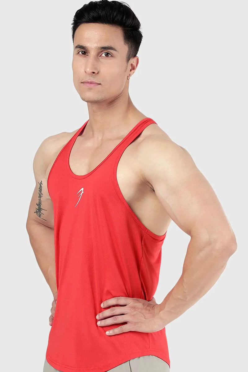 Surge Stringer Red by Fuaark Nz