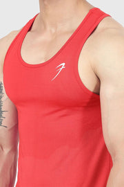 Surge Tank Red by Fuaark Nz