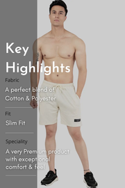 Venture Shorts Beige by Fuaark Nz