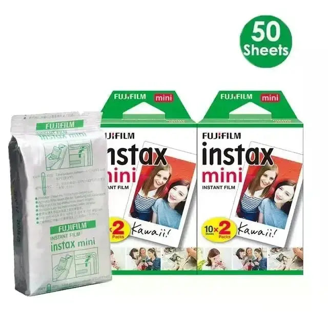 Habicare Instax Mini White Edge Instant Film 10–100 Sheets for Fuji Cameras Instax Mini White Edge Instant Film 10–100 Sheets for Fuji Cameras