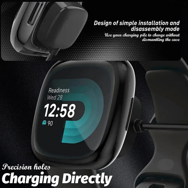 Full Cover Watch Case for the Fitbit Sense 2 by Habicare