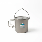 MSE Outfitters Titanium Pot 750ml | Ultralight Camp Cookware by Mead's Supply & Equipment Outfitters limited