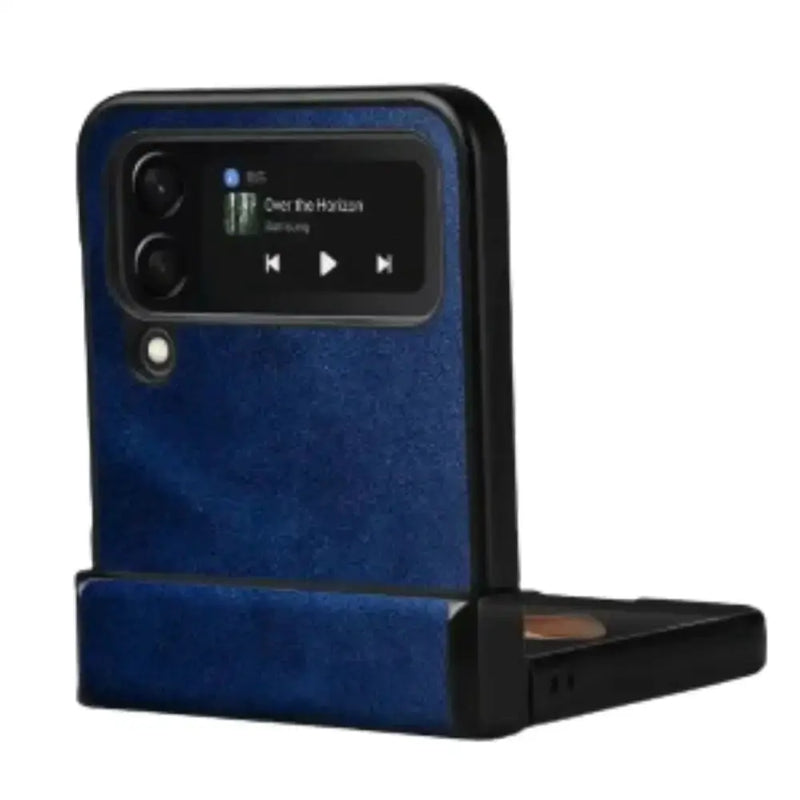 Full Protective Leather Case for Samsung Z Flip by Habicare