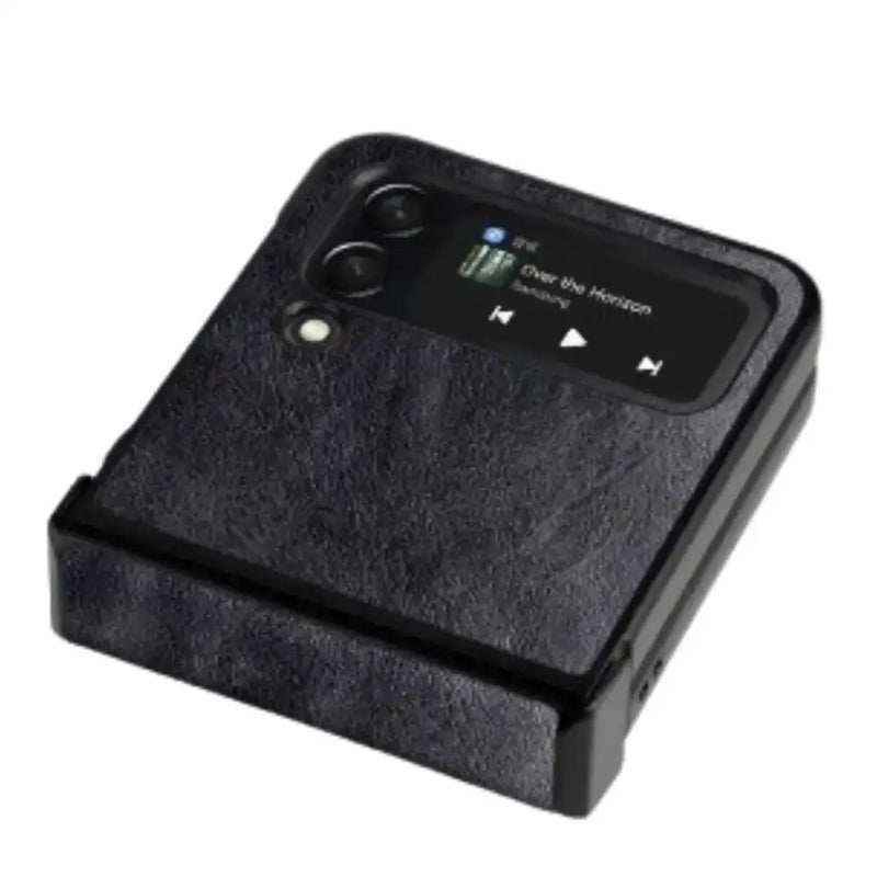 Full Protective Leather Case for Samsung Z Flip by Habicare