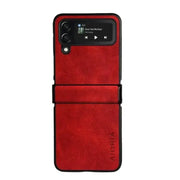 Full Protective Leather Case for Samsung Z Flip by Habicare