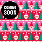 Waste Free Celebrations Furoshiki Wrapping Cloths Feliz Navidad Papá Noel - 4 Furoshiki Gift Wraps Feliz Navidad Papá Noel - 4 Furoshiki Gift Wraps